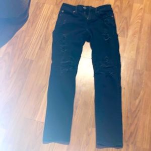 Black American eagle jeans 26x28